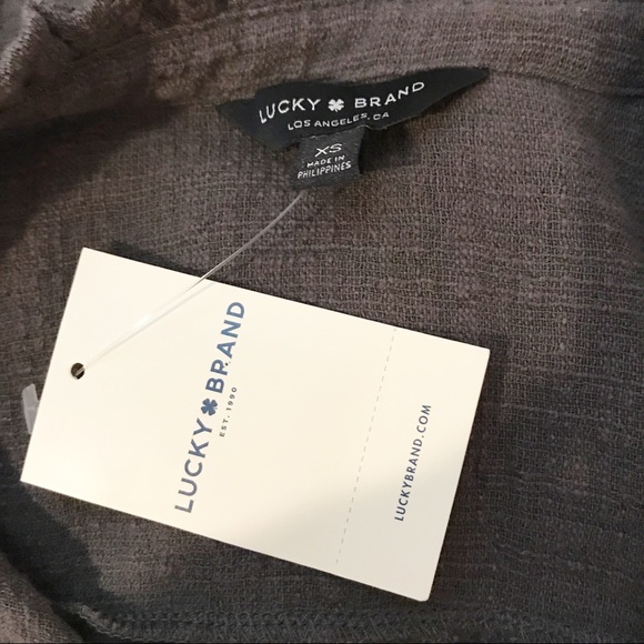 • Lucky Brand • Olive Top - Picture 4 of 5